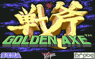 Golden Axe screenshot 2 for Commodore 64